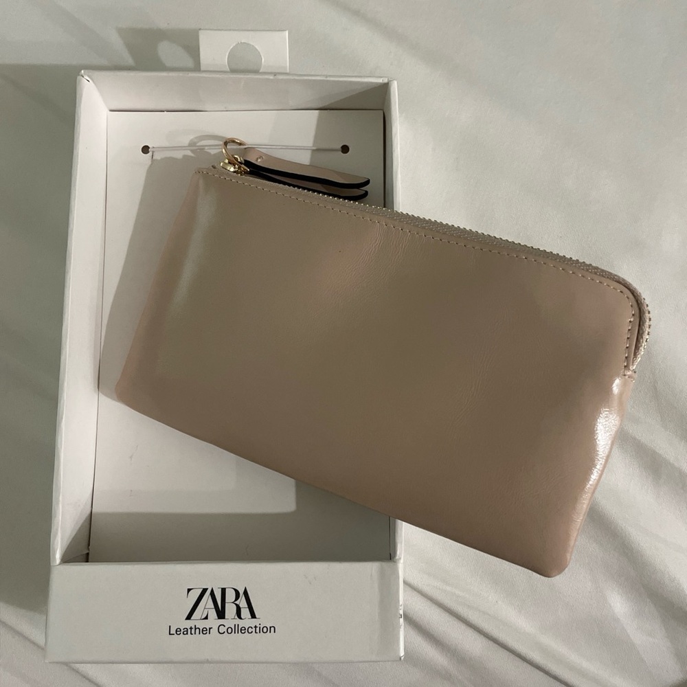 ZARA leather collection wallet